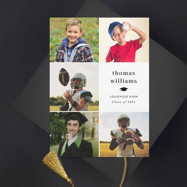 Collage Grad Photo Announcement (Creator Uploaded)