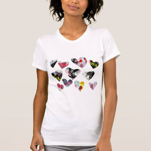 Collage Hearts T-Shirt