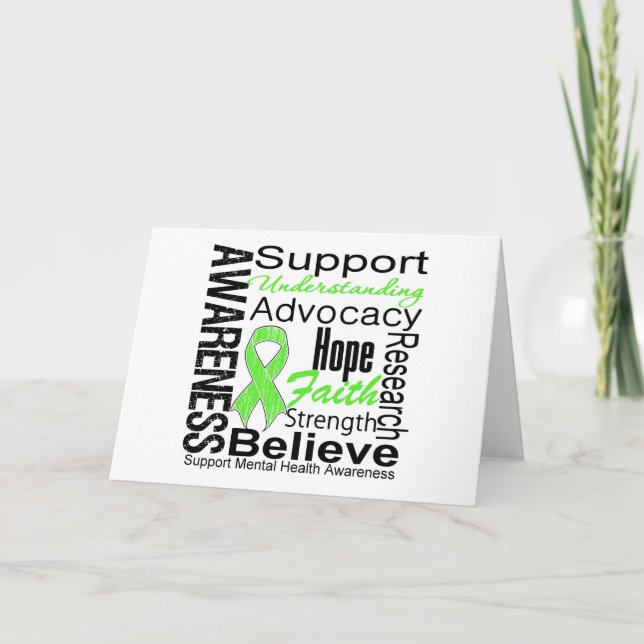 Collage - Mental Health Awareness Card (Front)