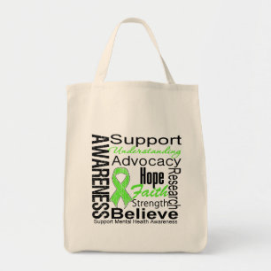 Collage - Mental Health Awareness Tote Bag
