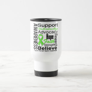 Collage - Mental Health Awareness Travel Mug