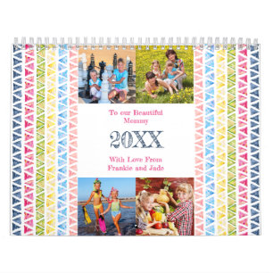 Collage, Monthly Photos & To Do List 2022 Photo Calendar