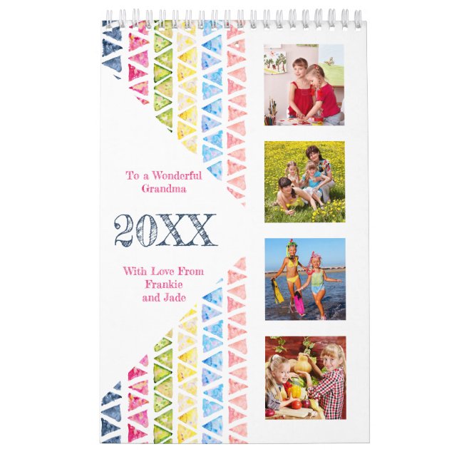 Collage, Monthly Photos & To Do List 2023 Photo Calendar (Cover)