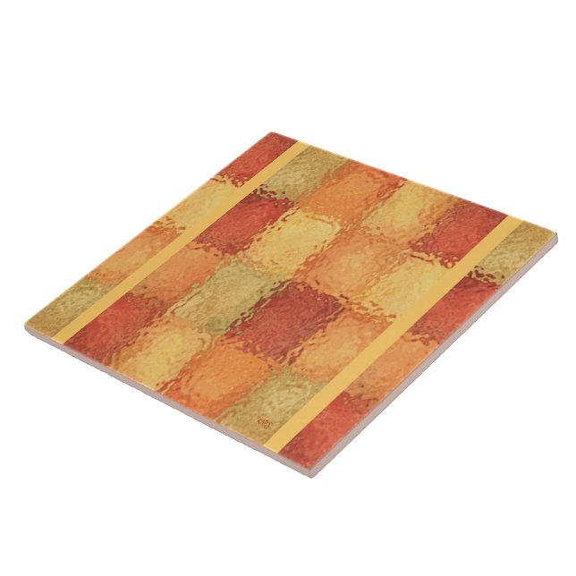 Collage of Colours SG (yellow) Tile (Side)