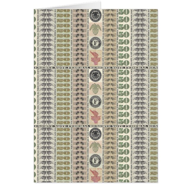 Collage of Currency Graphic (Front)