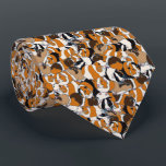 Collage of Guinea Pigs Illustrations Patterned Tie<br><div class="desc">Show off your love for guinea pigs with this patterned fashion accessory. This necktie has a collage of realistic style guinea pig illustrations. The reverse side has a coordinating striped pattern.</div>