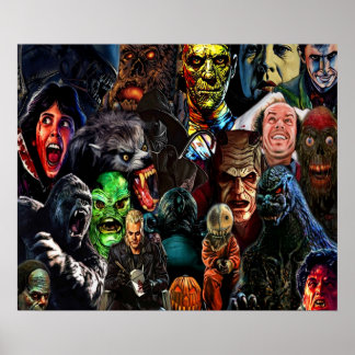 Collage Of Horror Part 2 Poster