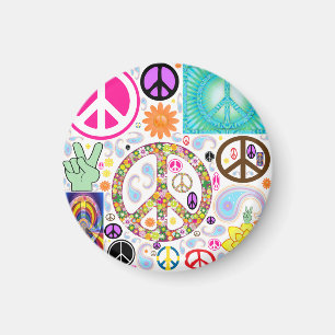 Collage of Peace Magnet