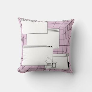 Collage of user interface elements. Cyberpunk and  Cushion