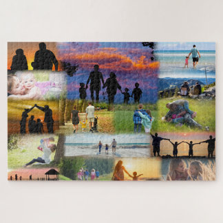 Collage of Your Family Photos Jigsaw Puzzle