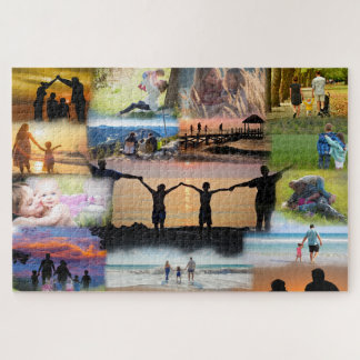 Collage of Your Family Photos Jigsaw Puzzle