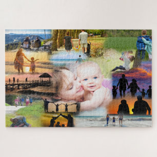 Collage of Your Family Photos Jigsaw Puzzle
