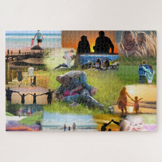 Collage of Your Family Photos Jigsaw Puzzle