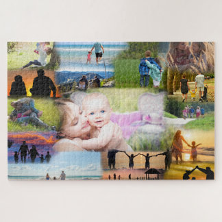 Collage of Your Family Photos Jigsaw Puzzle