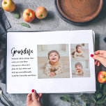 Collage Photo & Best Grandma Ever Best Beauty Gift Laminated Place Mat<br><div class="desc">"Collage Photo & Best Grandma Ever" is a beautiful and thoughtful gift that any grandma would love to receive. This unique gift combines a personalised photo collage with the heartwarming message "Best Grandma Ever" to create a meaningful and personalised keepsake. The photo collage can be customised with your choice of...</div>
