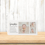 Collage Photo & Best Grandma Ever Best Beauty Gift Wooden Box Sign<br><div class="desc">"Collage Photo & Best Grandma Ever" is a beautiful and thoughtful gift that any grandma would love to receive. This unique gift combines a personalised photo collage with the heartwarming message "Best Grandma Ever" to create a meaningful and personalised keepsake. The photo collage can be customised with your choice of...</div>