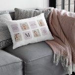 Collage Photo & Best Grandma Ever Best Purple Gift Lumbar Cushion<br><div class="desc">Collage Photo & Best Grandma Ever Best Purple Gift . Best Personalised Gift For Mothers day,  Woman's day or Mum Birthday. Surprise Mum With a Gift That’s As Amazing As She Is.</div>