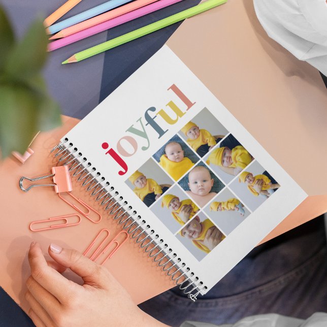 Collage Photo | Colourful Joyful Holiday Gift Planner (Creator Uploaded)