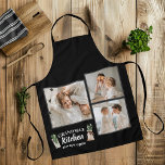 Collage Photo & Grandma Kitchen Is Always Open Apron<br><div class="desc">Looking for the perfect gift for your grandma, or for anyone who loves spending time in the kitchen? Look no further than this unique and customisable product! Featuring a beautiful collage of your favourite photos, this design is sure to capture your memories and make them last. And with the charming...</div>