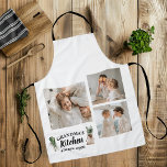 Collage Photo & Grandma Kitchen Is Always Open Apron<br><div class="desc">Looking for the perfect gift for your grandma, or for anyone who loves spending time in the kitchen? Look no further than this unique and customisable product! Featuring a beautiful collage of your favourite photos, this design is sure to capture your memories and make them last. And with the charming...</div>