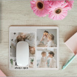 Collage Photo & Grandma Kitchen Is Always Open Mouse Mat<br><div class="desc">Looking for the perfect gift for your grandma, or for anyone who loves spending time in the kitchen? Look no further than this unique and customisable product! Featuring a beautiful collage of your favourite photos, this design is sure to capture your memories and make them last. And with the charming...</div>