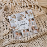 Collage Photo Grey We Love You Grandma Best Gift<br><div class="desc">"Collage Photo Grey We Love You Grandma Best Gift" is likely a description for a photo frame or display that features a collage of photos in shades of grey with the words "We Love You Grandma" prominently displayed. This would make for a thoughtful and sentimental gift for a grandmother on...</div>