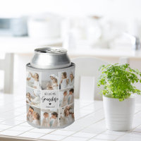 Collage Photo Grey We Love You Grandma Best Gift 