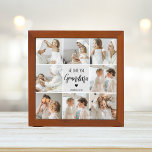 Collage Photo Grey We Love You Grandma Best Gift  Desk Organiser<br><div class="desc">"Collage Photo Grey We Love You Grandma Best Gift" is likely a description for a photo frame or display that features a collage of photos in shades of grey with the words "We Love You Grandma" prominently displayed. This would make for a thoughtful and sentimental gift for a grandmother on...</div>