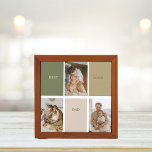 Collage Photo Modern Best Dad Ever Gift Desk Organiser<br><div class="desc">A Collage Photo Modern Best Dad Ever Gift is a perfect way to show your appreciation for your dad. This gift consists of a modern-style photo collage, which includes multiple photos of you and your dad, highlighting the special moments and memories you've shared together. The photos are arranged in a...</div>