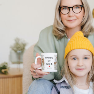 Collage Photo My Mom Is My Valentine Gift Mug