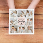Collage Photo Pink We Love You Grandma Best Gift Acrylic Tray<br><div class="desc">"Collage Photo Pink We Love You Grandma Best Gift" could refer to a sentimental and personalised gift for a grandmother. This gift may include a collection of photos arranged in a collage format, set against a pink background to add a touch of warmth and femininity. The collage could be created...</div>