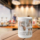 Collage Photo & Quote Best Grandma Gift Coffee Mug<br><div class="desc">A Collage Photo & Quote Best Grandma Gift is a thoughtful and personalised present for a beloved grandmother. This gift typically includes a collage of photos that feature the grandma, her children, grandchildren, and other loved ones. The photos are arranged in a creative and artistic manner, with different sizes and...</div>