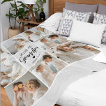 Collage Photo | We Love You Grandpa Gift  Fleece Blanket<br><div class="desc">Collage Photo | We Love You Grandpa Gift</div>