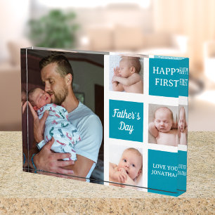 Collage Photos First Father's Day
