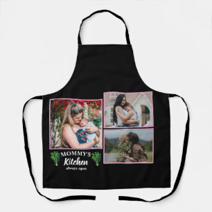 Collage Photos "Mummy's Kitchen is Always Open Apron
