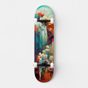 Collage Skateboard - Custom Design