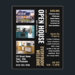 Collage Style Realtor Open House Advertising Flyer<br><div class="desc">Collage Style Realtor Open House Advertising Flyers By The Business Card Store.</div>