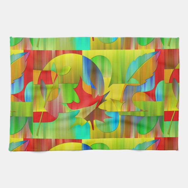 Collage Tea Towel (Horizontal)