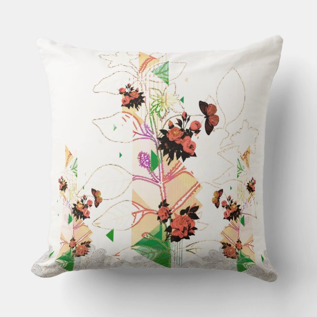 Collage vintage cushion (Front)