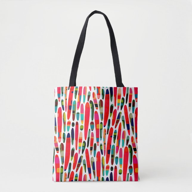 Collaged Colour Splash 150222 Tote Bag (Front)