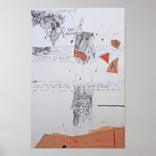 Collages Bruyants Artist's Book 10th page Poster