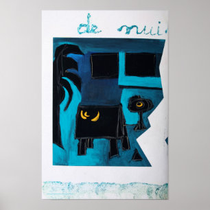Collages Bruyants Artist's Book Blue Room Poster