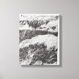 Collages Bruyants Artist's Book First page Canvas Print