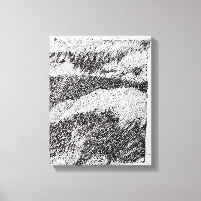 Collages Bruyants Artist's Book First page Canvas Print (Front)