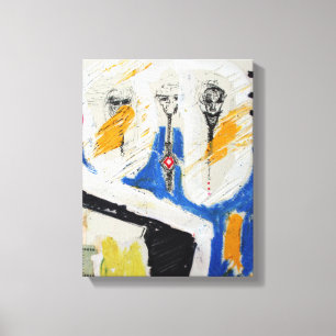 Collages Bruyants Artist's Book Shrunken Heads C Canvas Print