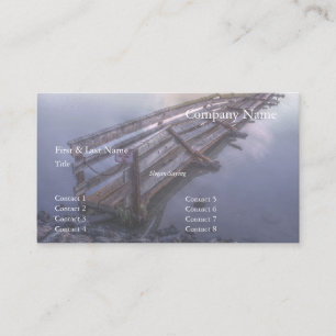 Collapsed Pier Business Card