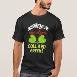 Collard Greens Recipe Plants Seasoning Vegatables  T-Shirt