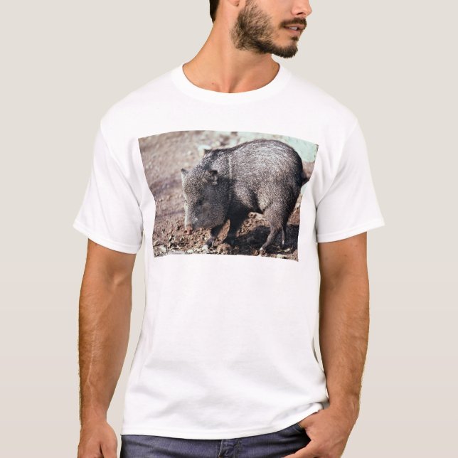 Collared peccary (javelina) T-Shirt (Front)