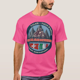 Colle Del Gran San Bernardo Vintage Badge Active T-Shirt