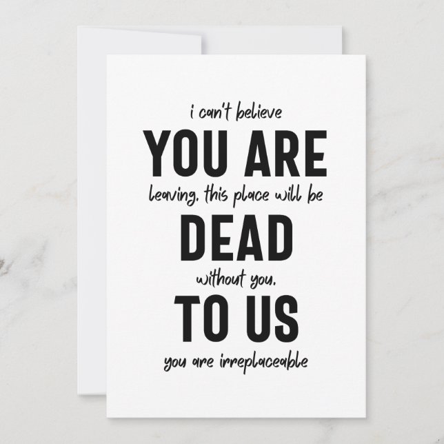 colleague farewell, retirement, coworker goodbye,  holiday card (Front)